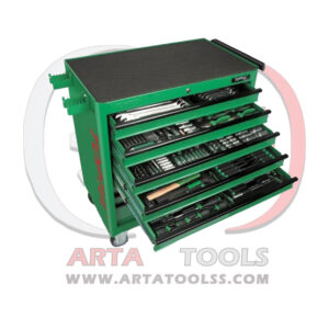 جعبه ابزار دراوری 8 کشو 360 پارچه تاپ تول مدل GT-36001