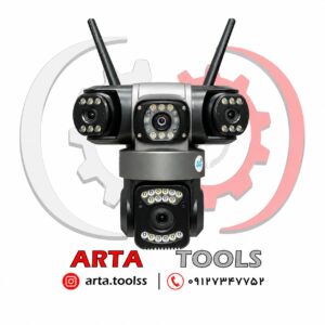 دوربین سیم‌کارتی 4 لنز O-KAM PRO مدل 4G PTZ